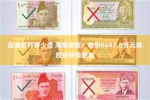 股票杠杆多少倍 海南橡胶：收到8697.8万元橡胶树保险赔款