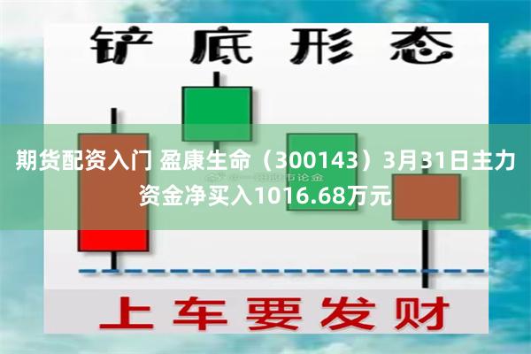 期货配资入门 盈康生命（300143）3月31日主力资金净买入1016.68万元