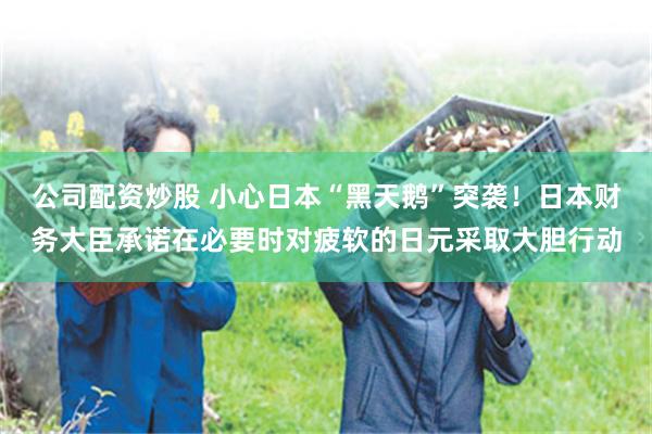 公司配资炒股 小心日本“黑天鹅”突袭！日本财务大臣承诺在必要时对疲软的日元采取大胆行动