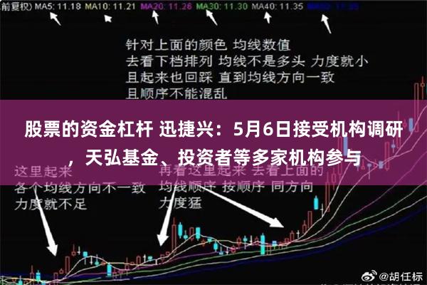 股票的资金杠杆 迅捷兴：5月6日接受机构调研，天弘基金、投资者等多家机构参与