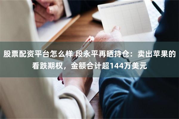 股票配资平台怎么样 段永平再晒持仓：卖出苹果的看跌期权，金额合计超144万美元