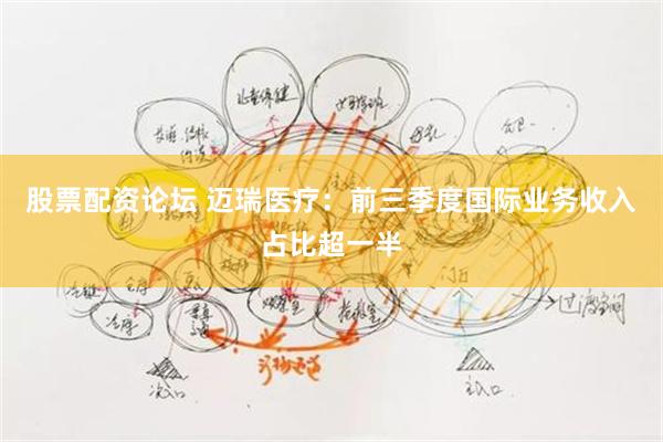 股票配资论坛 迈瑞医疗：前三季度国际业务收入占比超一半