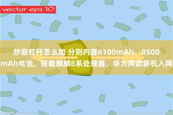 炒股杠杆怎么加 分别内置6100mAh、8500mAh电池，搭载麒麟8系处理器，华为两款新机入网