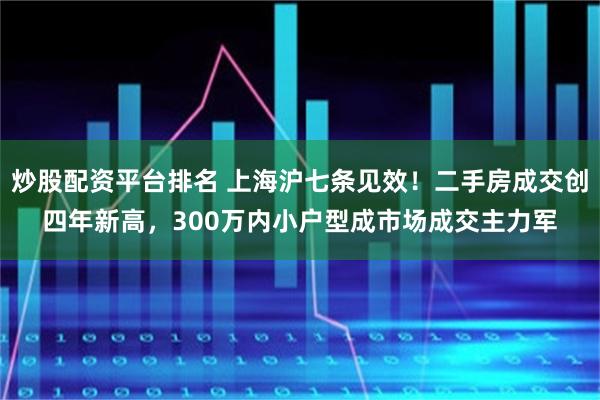炒股配资平台排名 上海沪七条见效！二手房成交创四年新高，300万内小户型成市场成交主力军