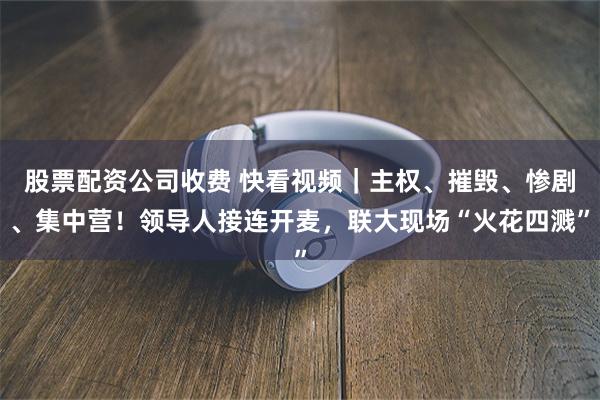 股票配资公司收费 快看视频｜主权、摧毁、惨剧、集中营！领导人接连开麦，联大现场“火花四溅”